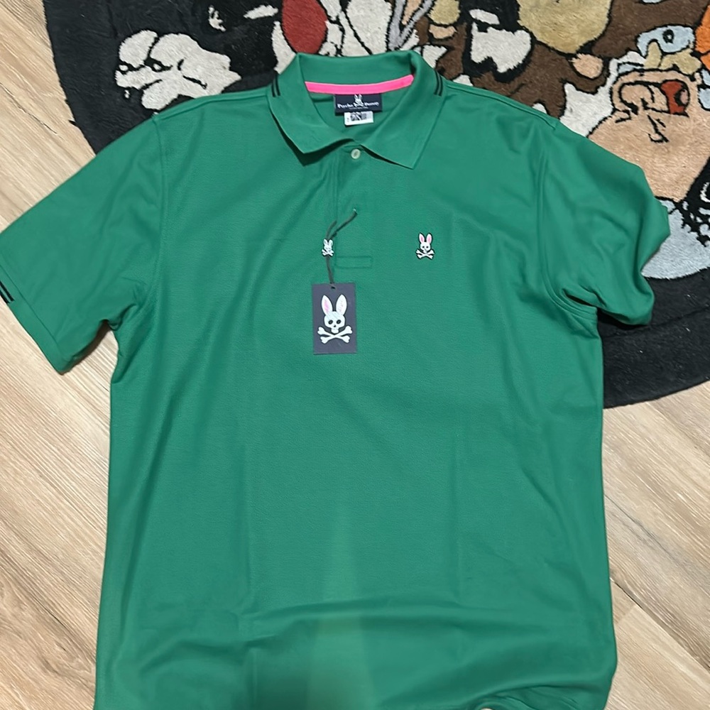 Brand New Psycho Bunny Polo Sz 7